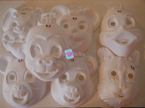 Masque à Peindre Animaux