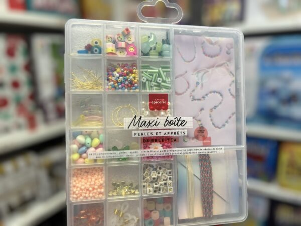 Maxi Boite de Perles et Apprets - Bubble Tea