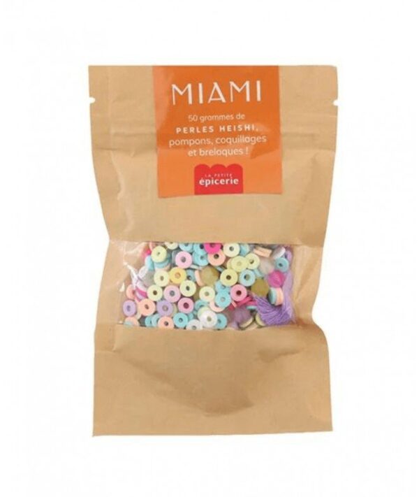 Melange Perles Heshi et Breloques Miami
