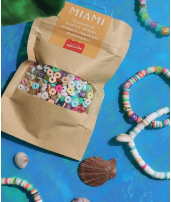 Melange Perles Heshi et Breloques Miami