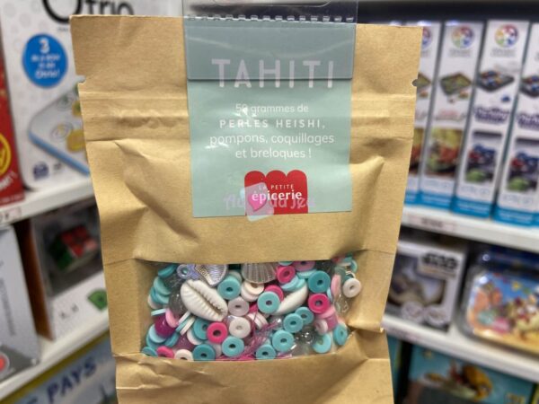 Melange Perles Heshi et Breloques Tahiti La Petite Epicerie