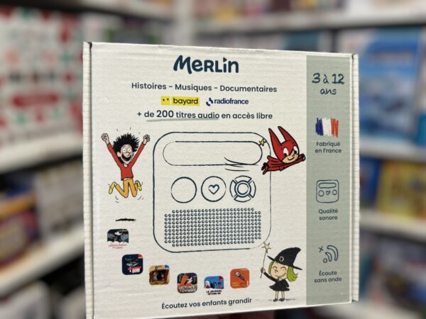 Merlin, Enceinte pour Enfant Bleu Polaire
