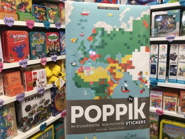 Mes Cartes en Stickers - Carte Du Monde