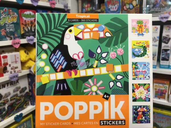 Mes Cartes en Stickers - Tropical