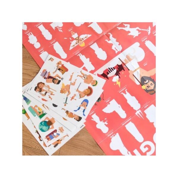 Mes Posters en Stickers - Mythologie Poppik