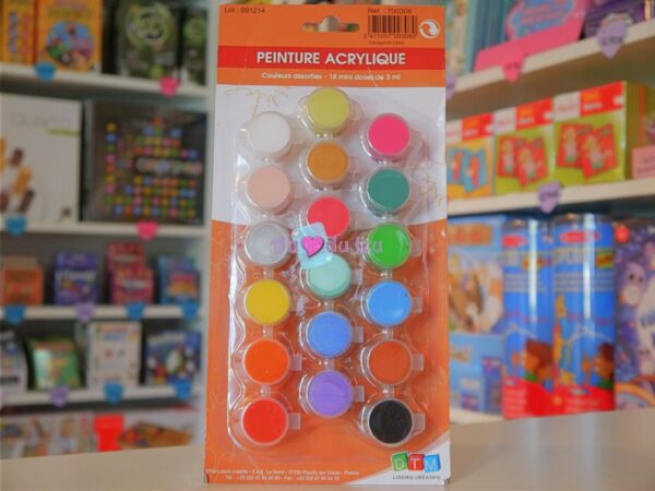 Mini Doses Peinture Acrylique Graine Creative