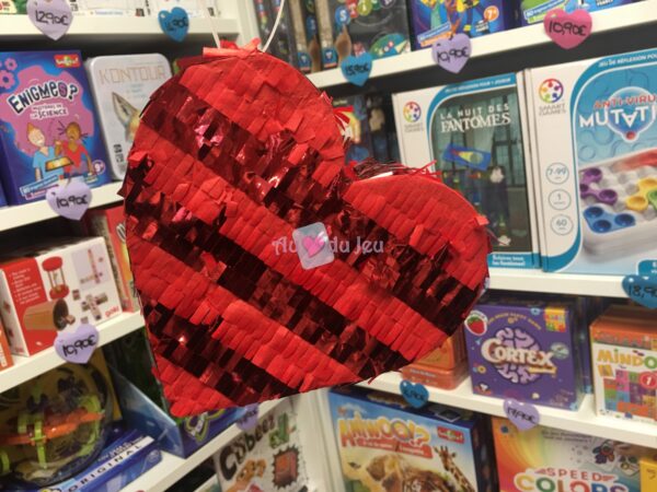 Mini Pinata Coeur Rouge