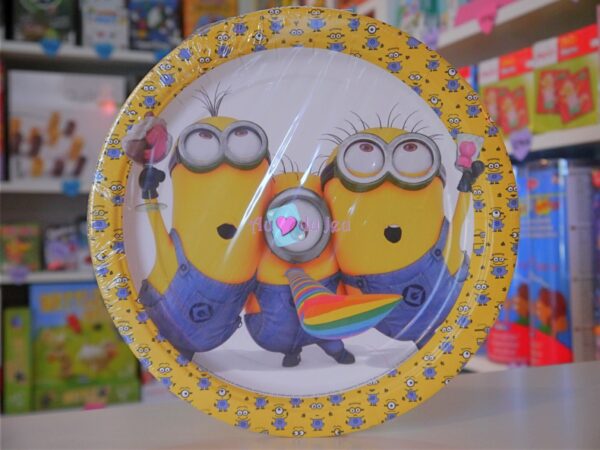 8 Assiettes Minions