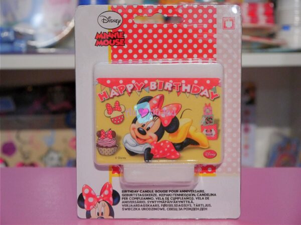 Bougies Anniversaire Minnie