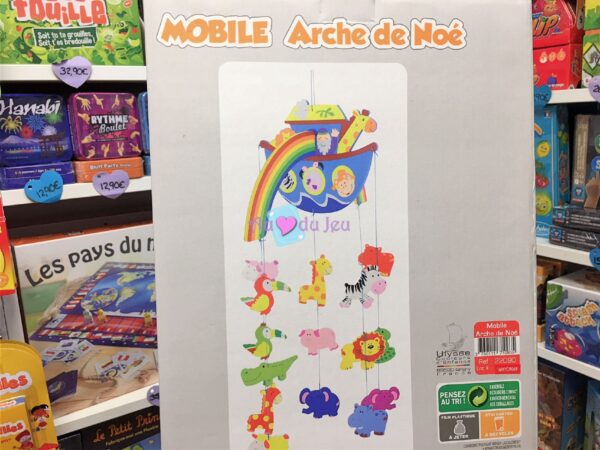 Mobile en bois Arche de Noé – Image 3