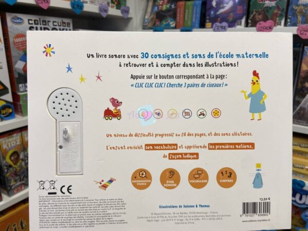 Mon Cherche et Trouve Sonore Ecole Maternelle – Image 2