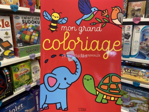 Mon Grand Coloriage Les Animaux