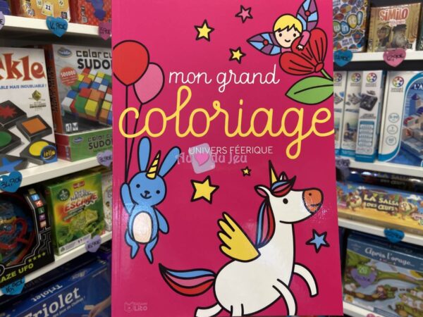 Mon Grand Coloriage Univers Féerique
