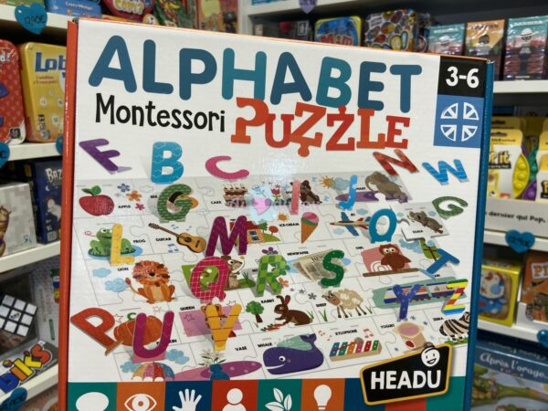 Montessori Alphabet Puzzle 3D