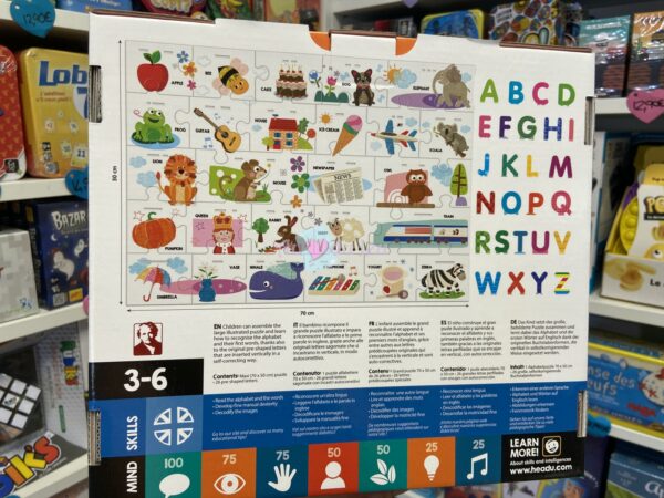 Montessori Alphabet Puzzle 3D – Image 2