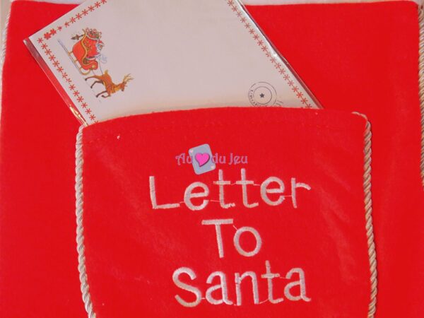 Chaussette Lettre Pere-Noel – Image 2