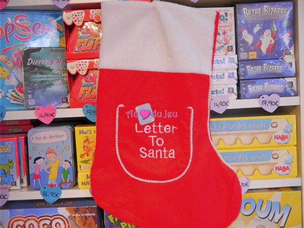 Chaussette Lettre Pere-Noel – Image 3