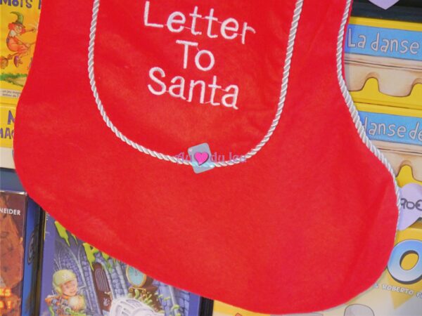 Chaussette Lettre Pere-Noel – Image 4