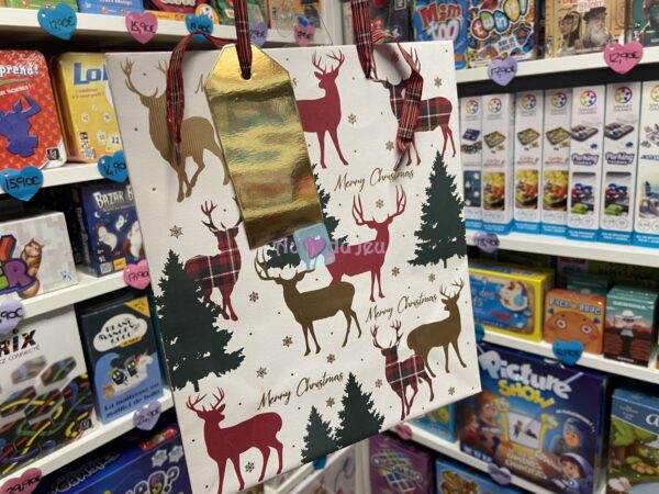 Noel : Sac Cadeau Renne Small