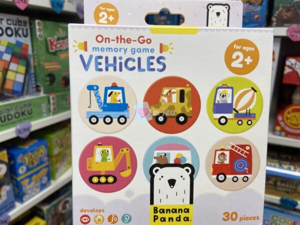 On The Go - Jeu de Memory Vehicules