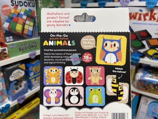 On The Go - Puzzles Animaux 2 Pièces – Image 2
