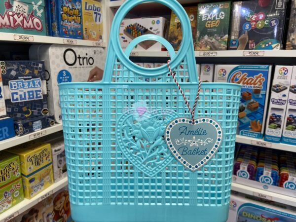 Panier Amelie Bleu