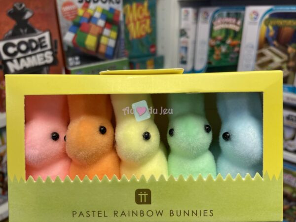 Pâques - 5 Lapins Pastel