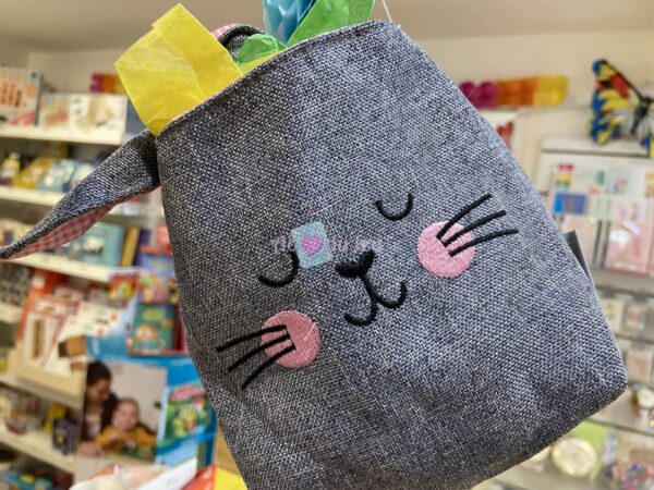 Pâques - Sac en Tissu Lapin Rose