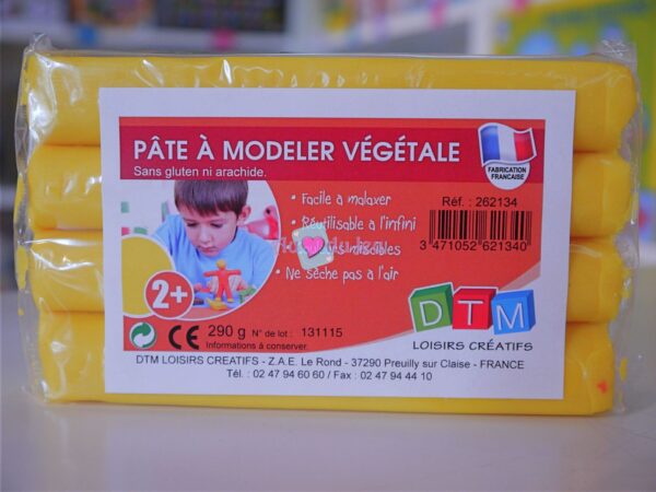 Pate à Modeler Végétale Jaune
