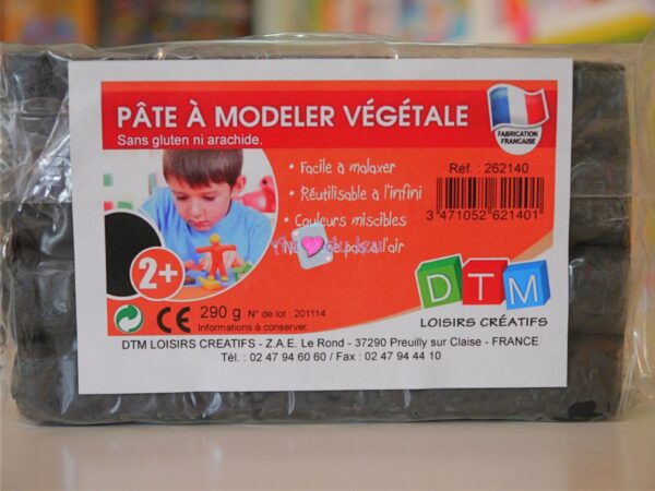 Pate à Modeler Végétale Noir