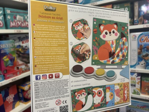 Peinture au Doigt - Animaux Campagne