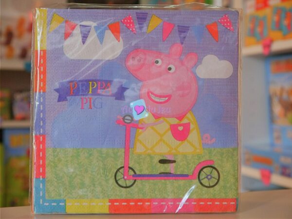 16 Serviettes Peppa Pig