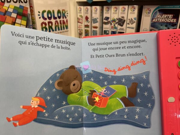 Petit Ours Brun Ecoute La Musique – Image 3