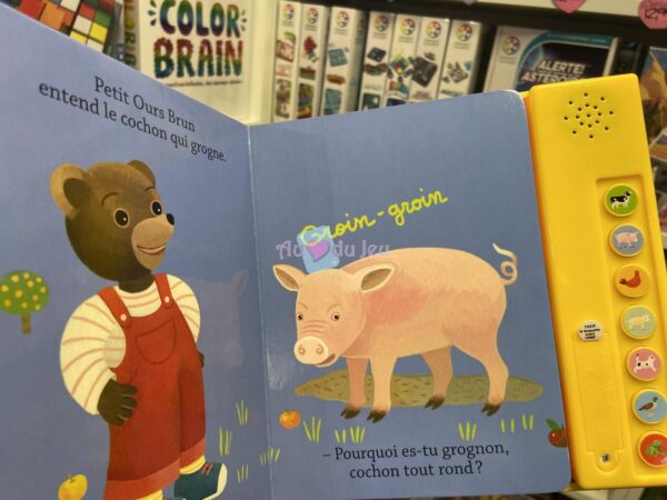Petit Ours Brun Ecoute Les Animaux – Image 3