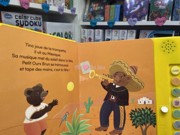 Petit Ours Brun Les Musiques du Monde – Image 3