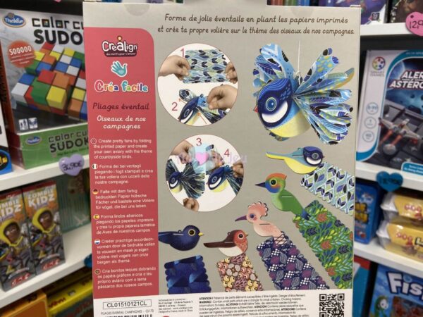 Pliages Eventails Oiseaux de Nos Campagnes – Image 2