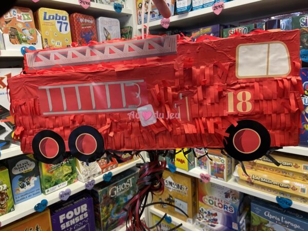 Pinata Camion de Pompiers