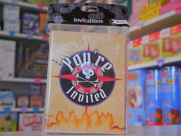 Cartes Invitations Pirate