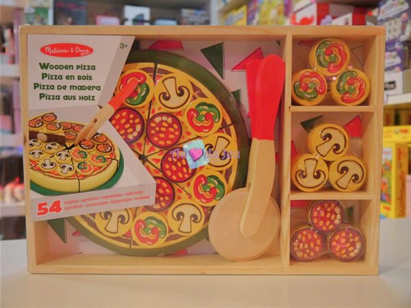 Pizza en bois à découper