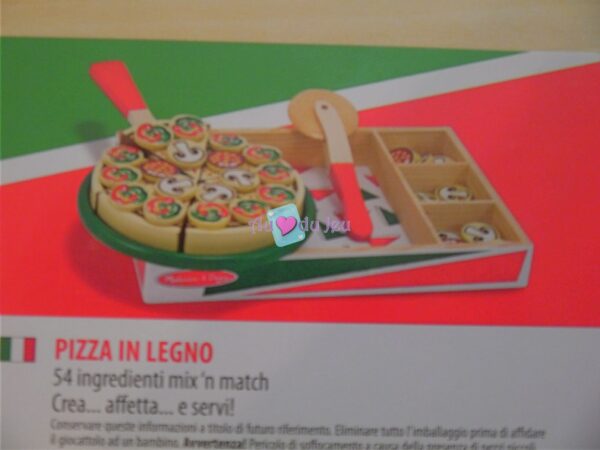 Pizza en bois à découper – Image 3
