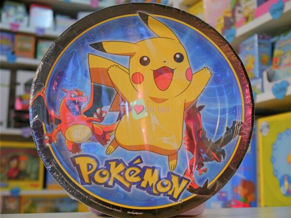 8 Assiettes Pokemon