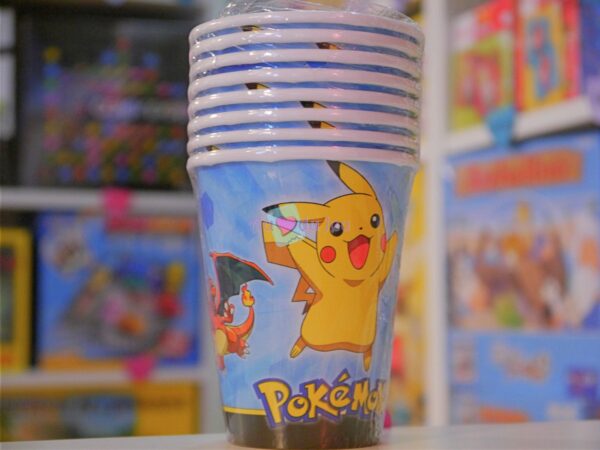 8 Gobelets Pokemon Amscan