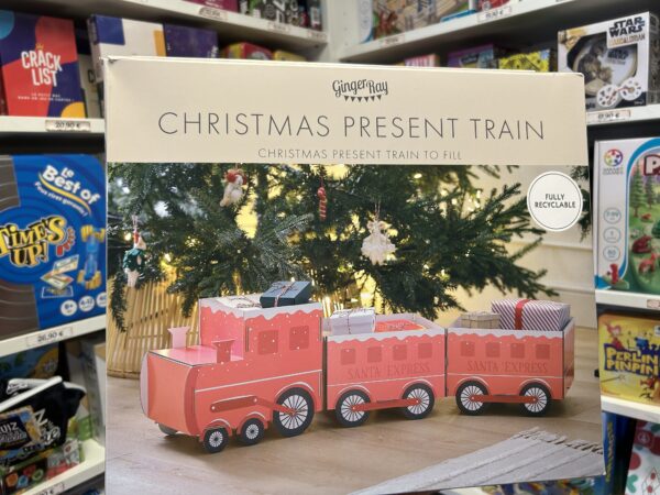 Porte Cadeau Train en Papier