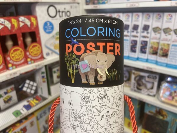 Poster à Colorier Jungle – Image 2