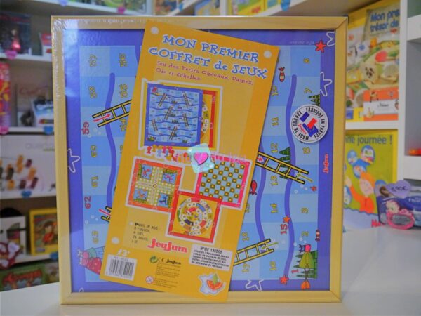 Premier Coffret de Jeux en bois