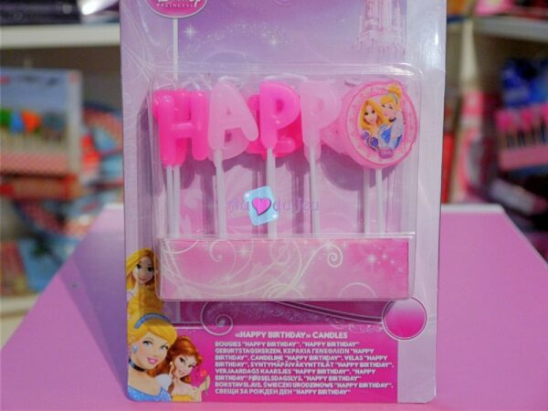 Bougies Anniversaire Princesses Disney