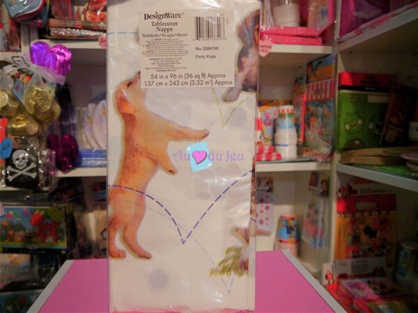 Nappe Anniversaire Puppy