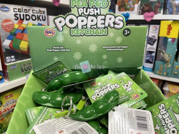 Push Popper Porte Cle Petit Pois