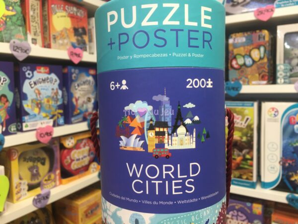 Puzzle 200 Pièces Villes Du Monde – Image 2