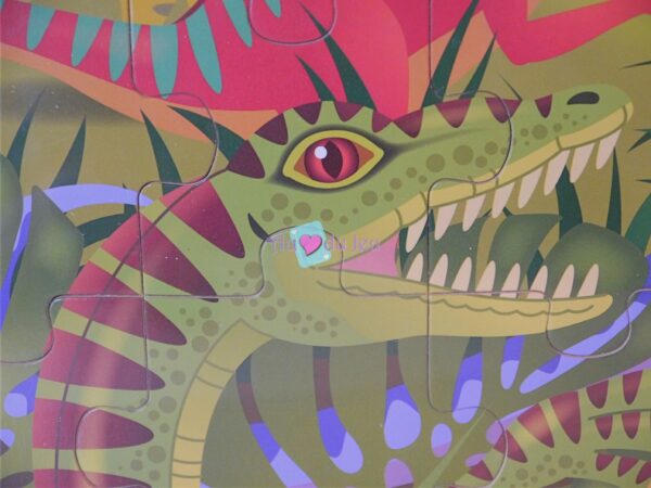 Puzzle en bois Dinosaures 24 Pièces – Image 4